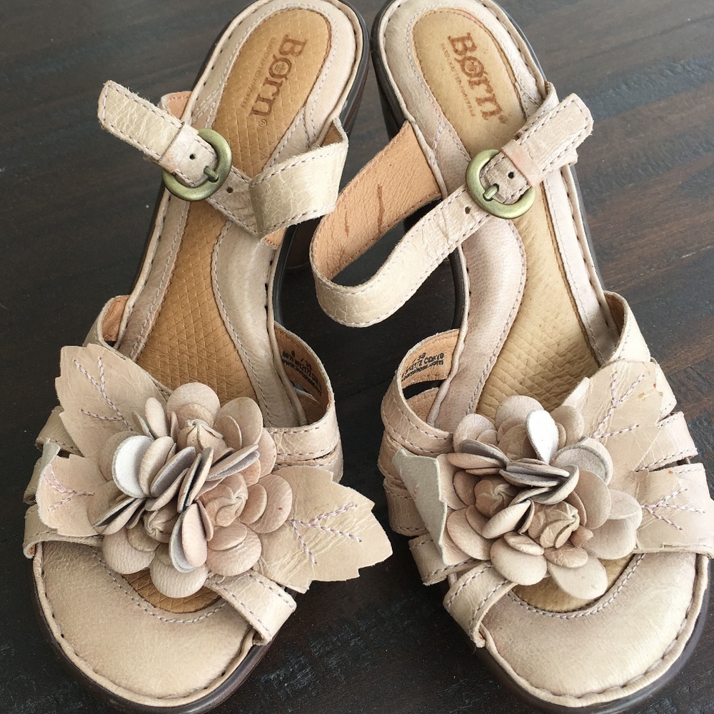 Born Flowered  Sandals